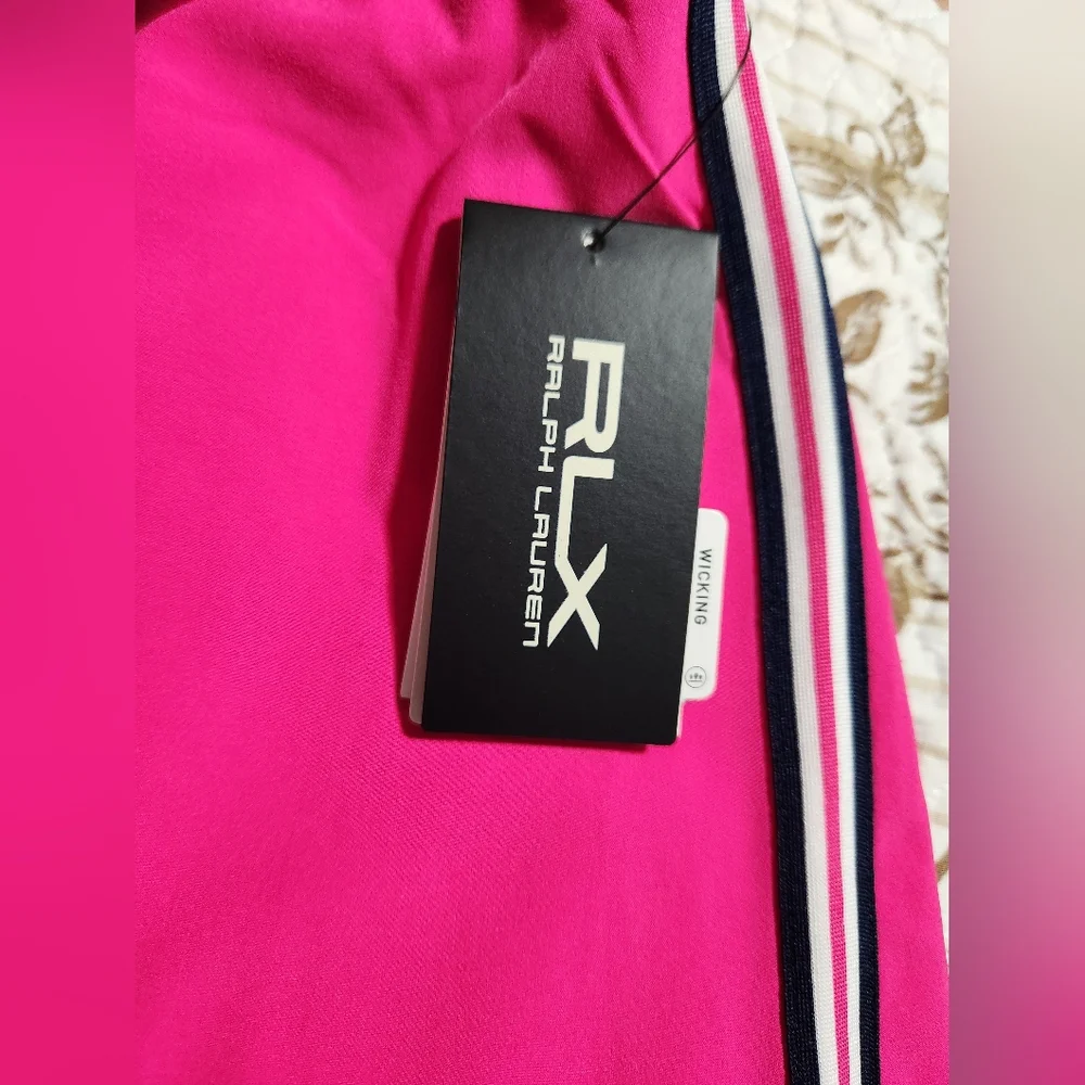 RLX RALPH LAUREN Womens Golf Skirt Concept‎ 3 Pink Pleated Back Skort Size S